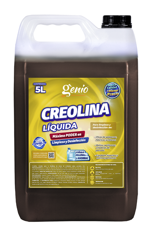 Creolina para limpieza de corrales