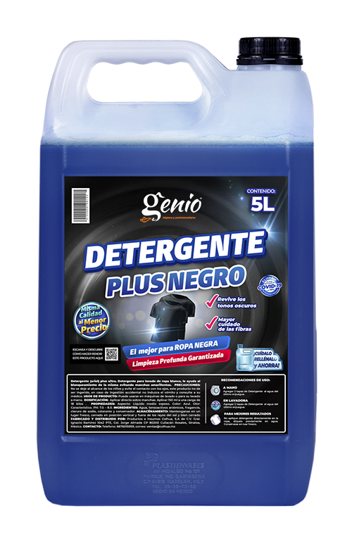 Detergente Plus Negro