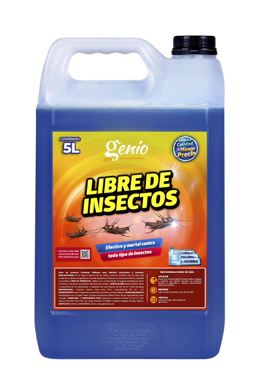 Libre de Insectos eliminador de plagas
